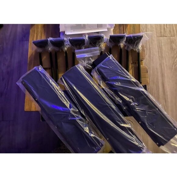 Garage Tool Organizer Wall Mount - Sturdy Storage Rack with Adjustable Hooks - Picture 3 of 4